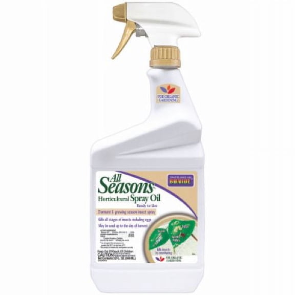 Bonide 214 1-Quart Spray Bottle of All Seasons Horticultural Spray Oil - Quantity of 6