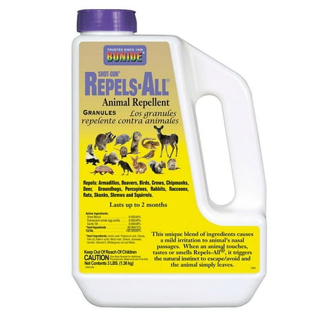 Bonide 2361 Repels-All Granules for Rodents, 3 lbs, Each