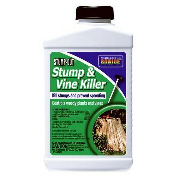 Bonide 2746 8 oz Bottle Of Concentrate Liquid Stump and Vine / Woody Plant Control - Quantity of 24