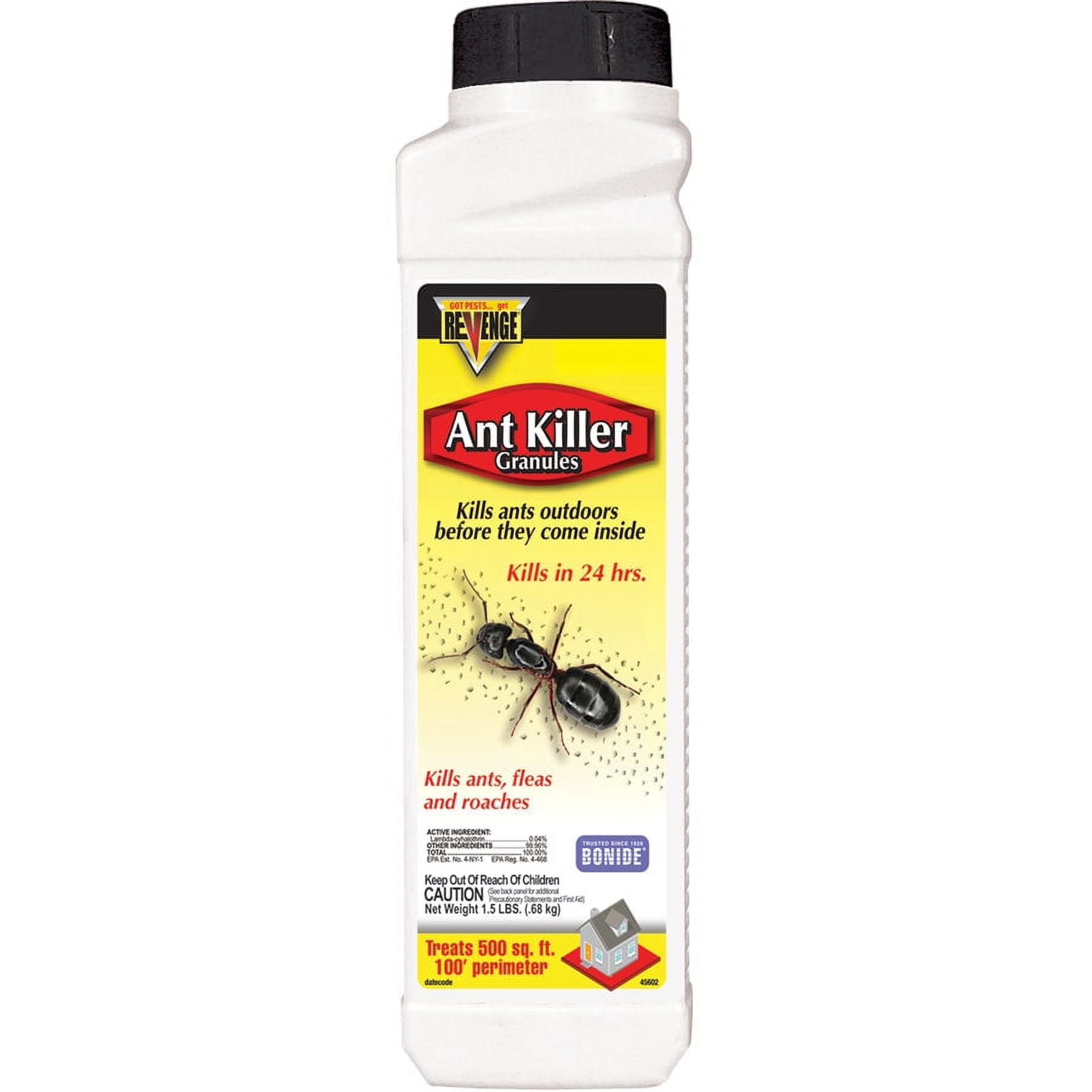 Bonide 45602 Revenge Ant Killer Granules, 1.5 lbs, Each
