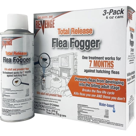 Bonide 4613 Revenge Flea Fogger, 6 oz