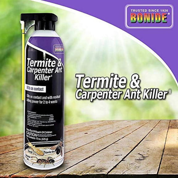 Bonide 4623 370 Termite/Carpenter Ant Control, Liquid, Spray Application, 15 oz Can