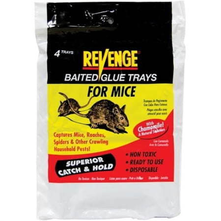 Bonide 47026 Revenge No Escape Mouse Glue Trays
