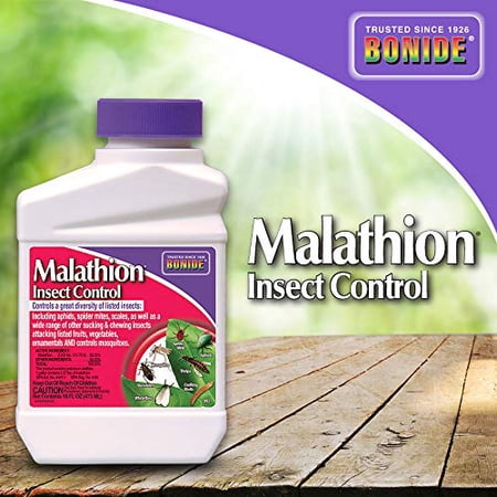 Bonide Malathion Insect Control Concentrate - Insecticide - 16 oz — Residential Use, Standard Application