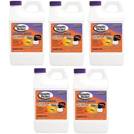 Bonide Mosquito Beater Flying Insect Fog Insecticide Spray - 5 Pack, 64 oz