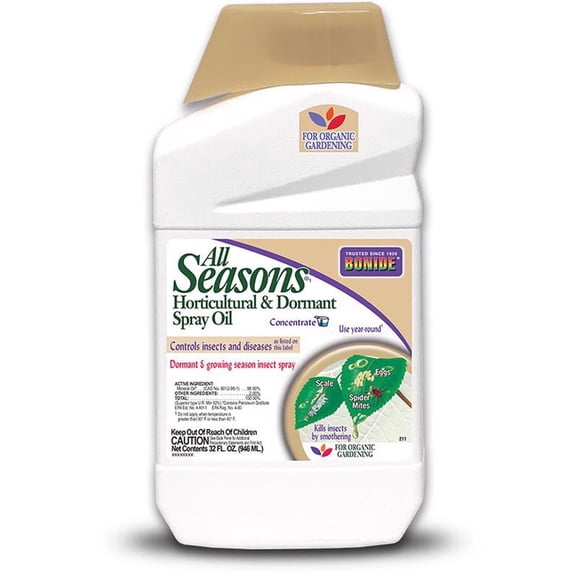 Bonide All Seasons 32 Oz. Concentrate Dormant Horticultural Oil 2116