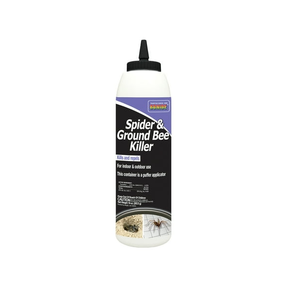 Bonide B70 363 Spider and Ground Bee Killer, Solid, Indoor, Outdoor, 10 oz Container