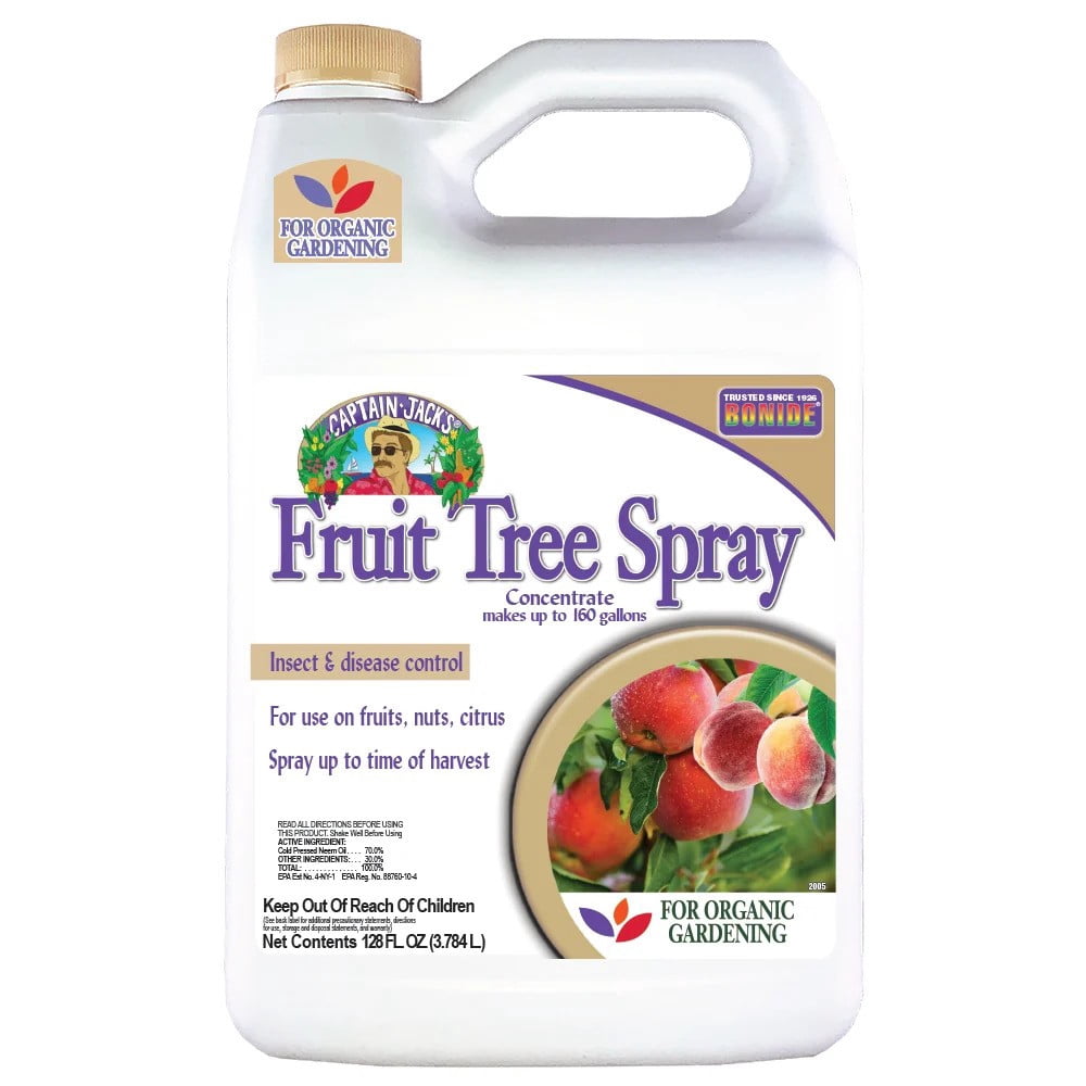 Bonide  Bonide Gallon Captain Jacks Fruit Tree Spray Concentrate 4 X Gal Mp4