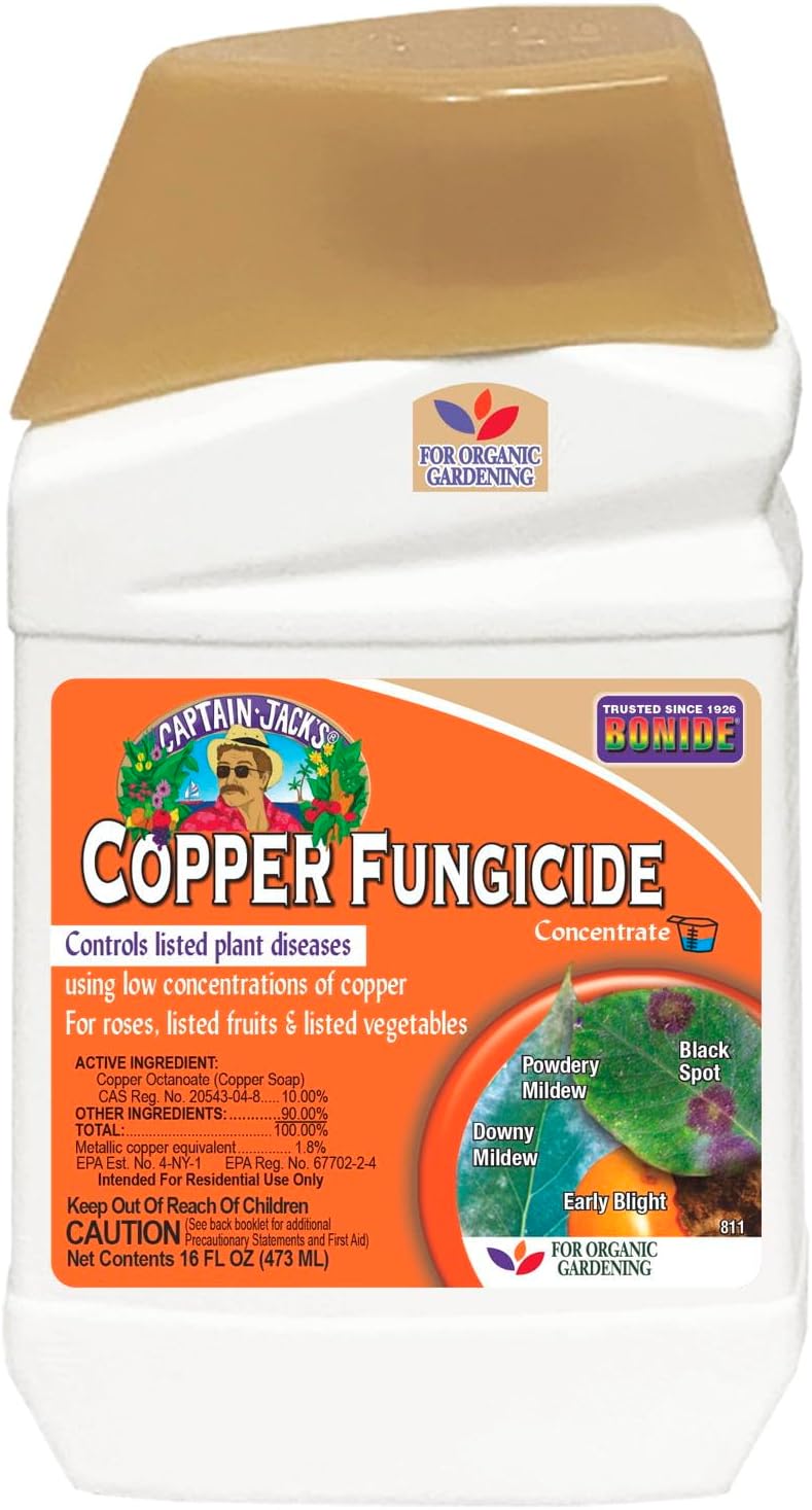 Bonide Captain Jack Copper Fungicide 16 oz Concentrated Plant Disease