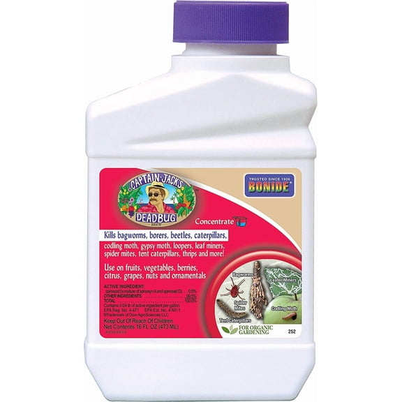 Bonide Captain Jack's Dead Bug Brew Concentrate - Insecticide - 1 Pt