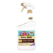 Bonide Captain Jack's Neem Max Ready-to-Use Spray - Cold Pressed Neem Oil - 32 Oz