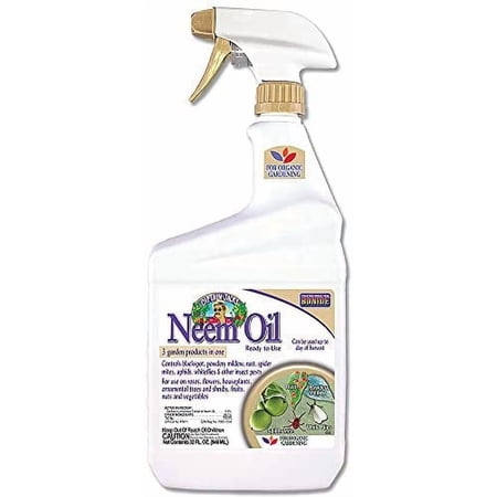 Bonide Captain Jack's Neem Oil, 32 oz Ready-to-Use Spray, Multi-Purpose Fungicide, Insecticide and Miticide for Organic Gardening