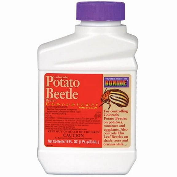 Bonide - 16 oz Concentrate - Colorado Potato Beetle Killer - Contains .5% Spinosad for Organic Gardening