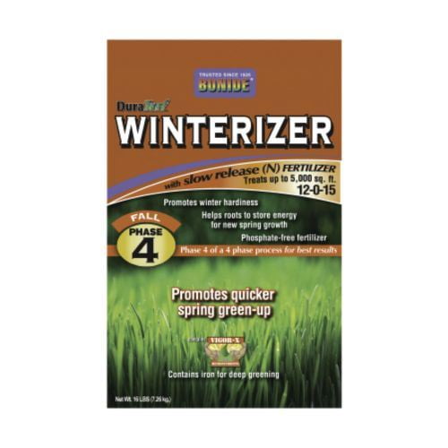 Bonide DuraTurf Winterizer Lawn Fertilizer For All Grasses 5000 sq ft