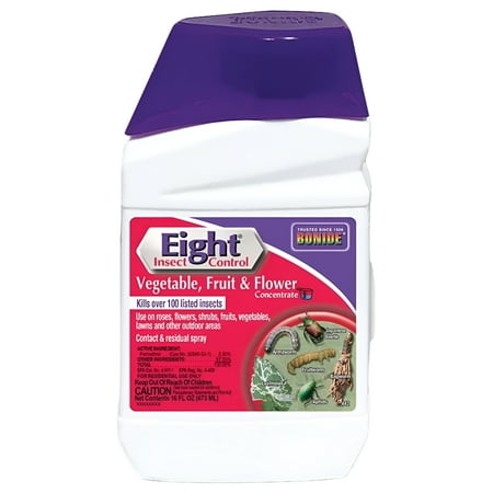 Bonide Eight Insect Spray - Liquid Insecticide - 1 Pint