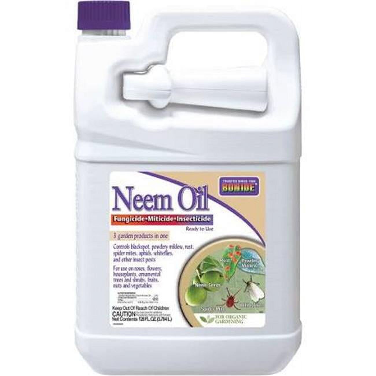 Bonide Fungicide Miticide Insecticide Neem Oil