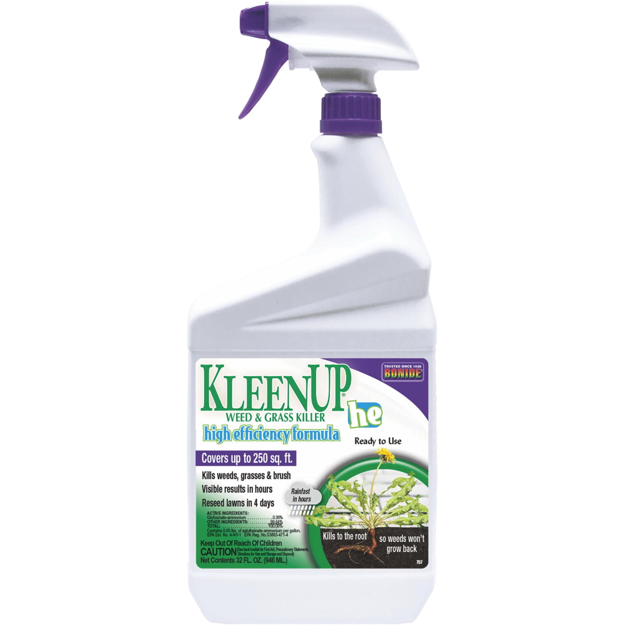 Bonide KleenUP HE HighEfficiency Weed & Grass Killer, RTU Trigger