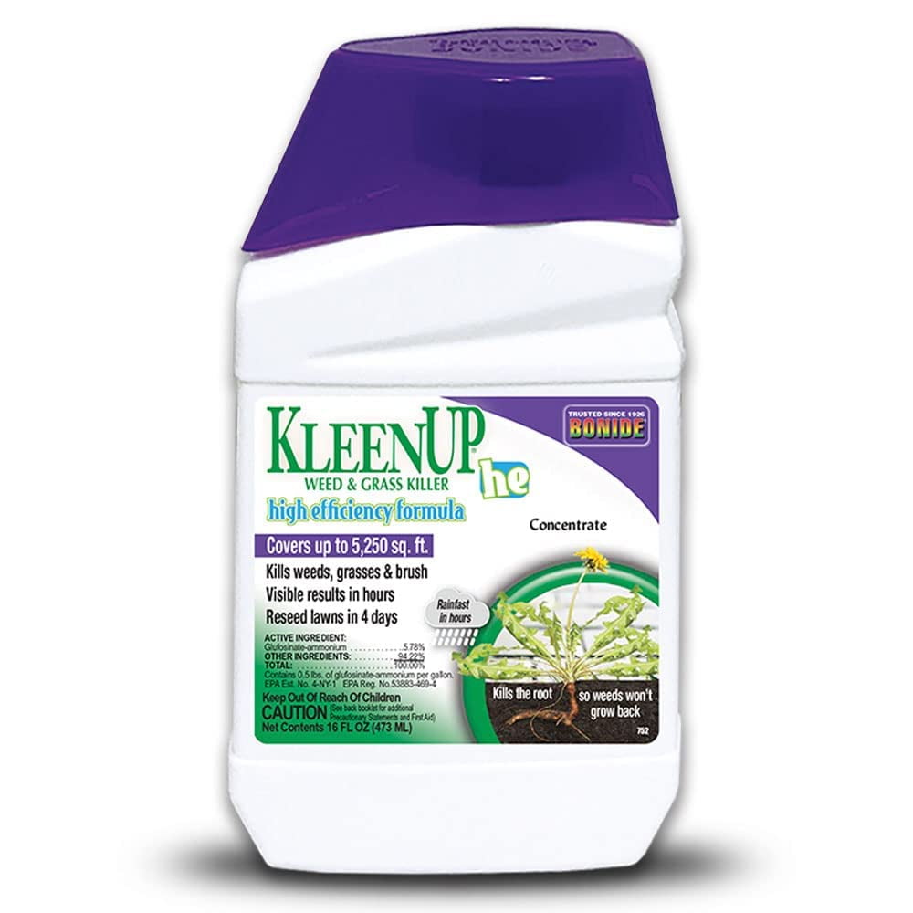 Bonide KleenUP Weed & AIF4 Grass Killer High Efficiency Formula, 16 oz