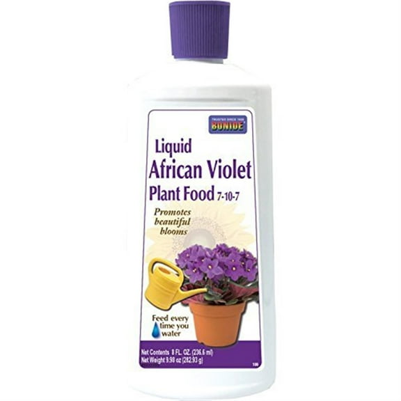 Bonide Liquid African Violet Plant Food, 8 oz, Multicolor with Promotes Beautiful Blooms