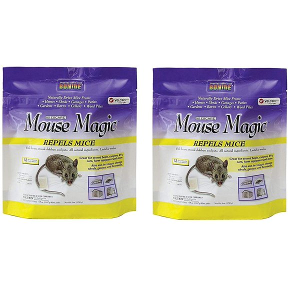 Bonide Mouse Magic Pest Repellent, 866, Sold as 2 Pack, 24 Count Total