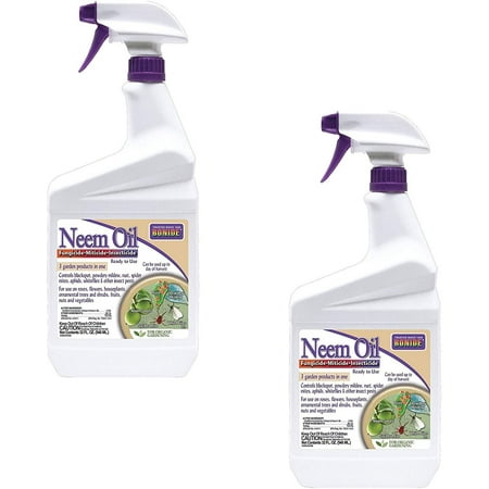 Bonide Products (#022) Neem Oil Spray RTU, 32 oz - Pack of 2