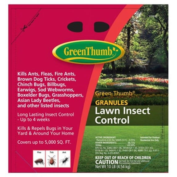 Bonide Products 71827 Lawn Insect Control, 10-Lbs., Covers 10,000-Sq. Ft. - Quantity 1