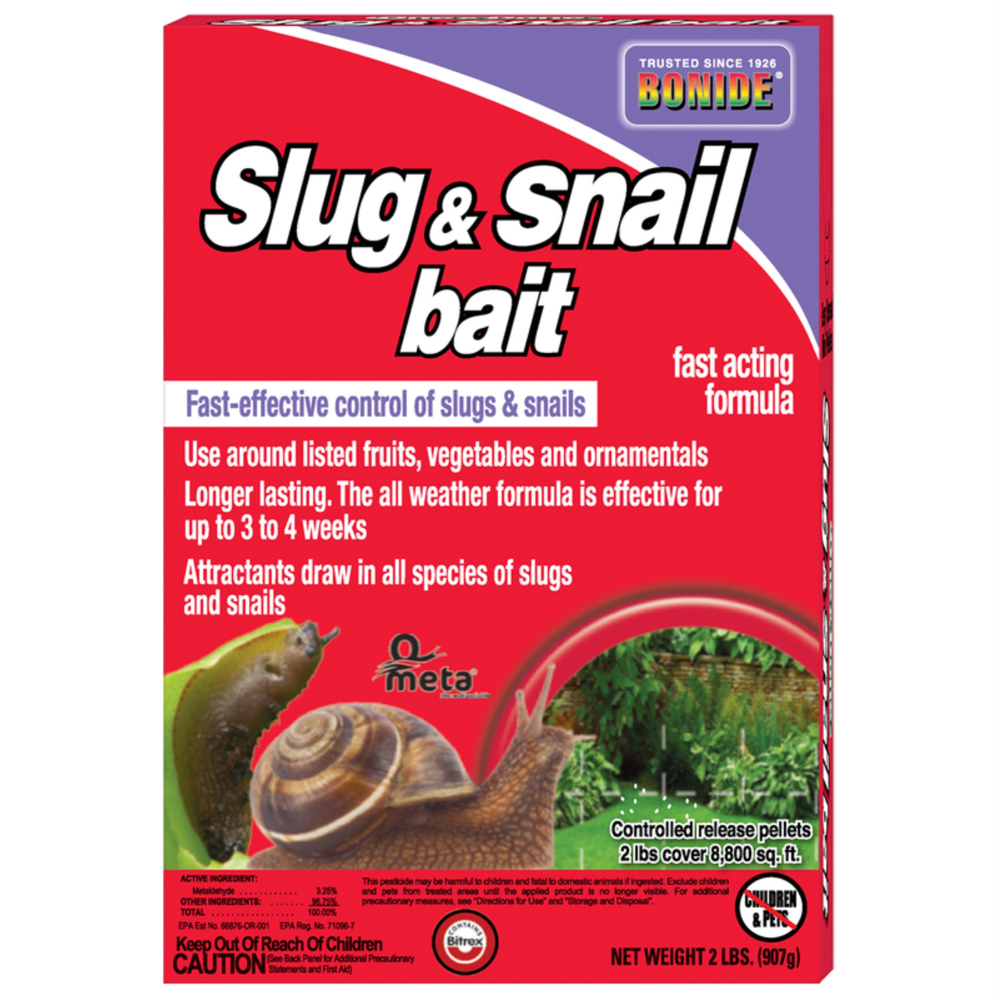Bonide Products 900 2 lbs. Slug & Snail Killer