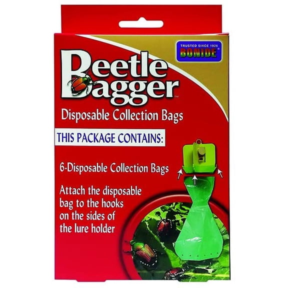Bonide Beetle Bagger Disposable Collection Bags (6 pack)