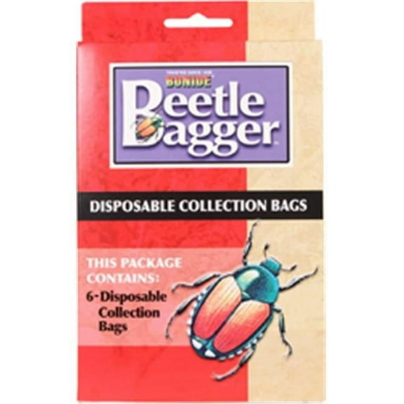 Bonide Products Beetle Bagger Disposable Collection Bags, Pack - 6