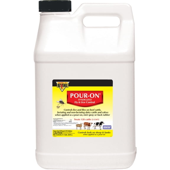Bonide Products Inc P-Revenge Pouron Fly Control Ready T New Item 1225 2.5 Gallon 46431