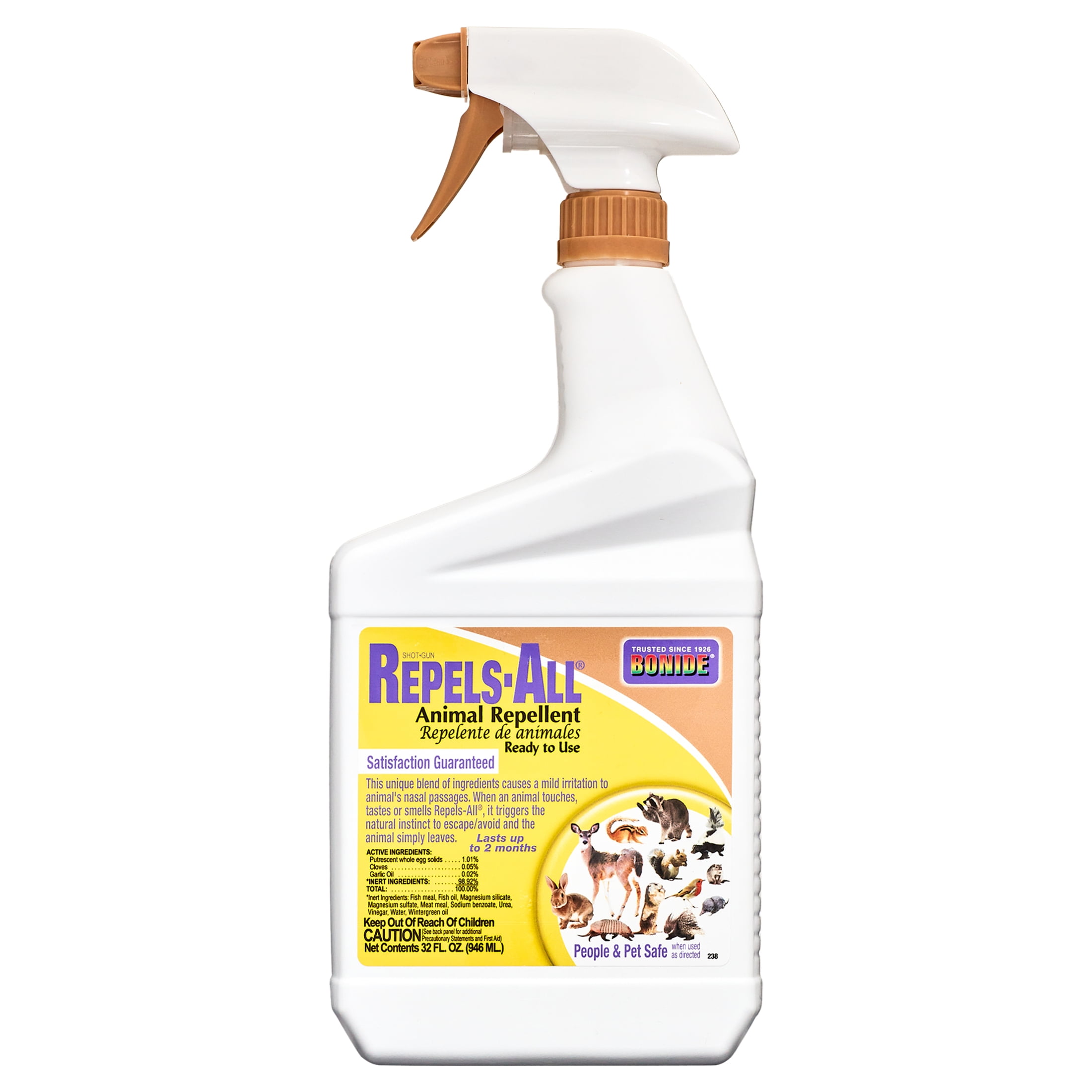 Bonide's Shot-Gun Repels-All Animal Repellent Spray - 32 fl oz bottle