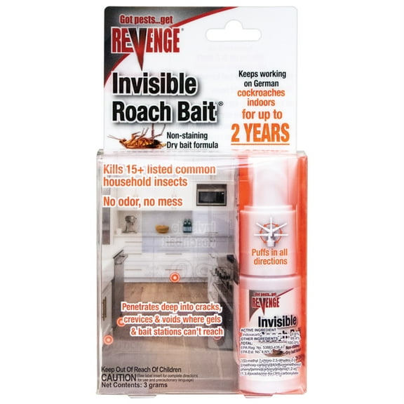 Bonide Invisible Roach Bait - Liquid Bait for Insects - 3 g