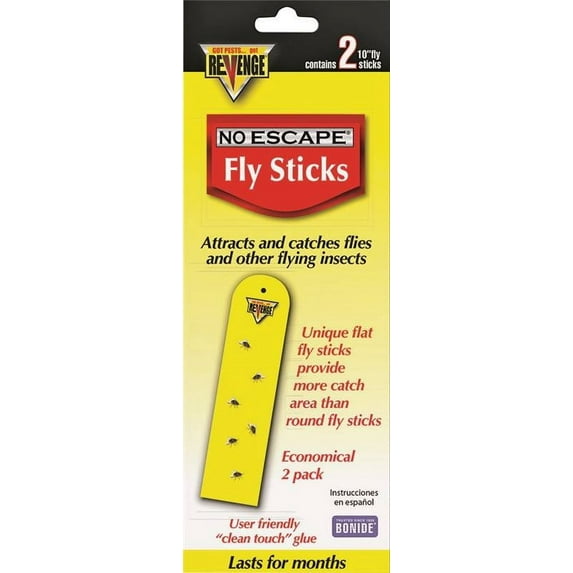 Bonide Revenge Fly Killer Sticks - Pack of 2