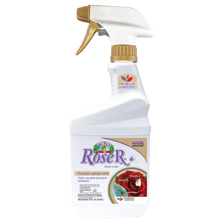 Captain Jack's 16 oz Rose Rx Fungicide Insecticide Miticide