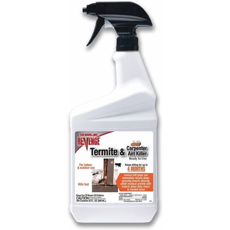 Bonide Termite & Carpenter Ant Killer Liquid - Indoor Insect Control - 32 oz