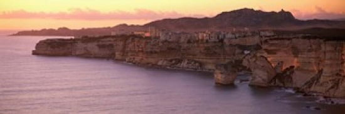 Bonifacio Corsica France Canvas Art - Panoramic Images (18 x 6)
