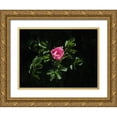 thumbnail image 1 of Bonin, Suzanne 18x15 Gold Ornate Wood Framed with Double Matting Museum Art Print Titled - Beach Rose, 1 of 4