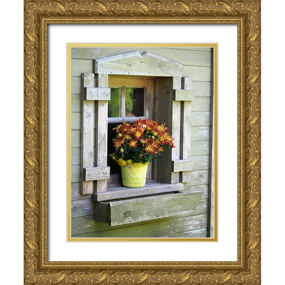 Bonin, Suzanne 25x32 Gold Ornate Wood Framed with Double Matting Museum Art Print Titled - Ambience