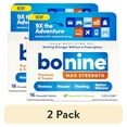 (2 pack) Bonine Max Strength Motion Sickness & Nausea Relief, Chewable