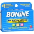 Bonine Motion Sickness Protection, Chewable Tablets, Raspberry 8 ea ...