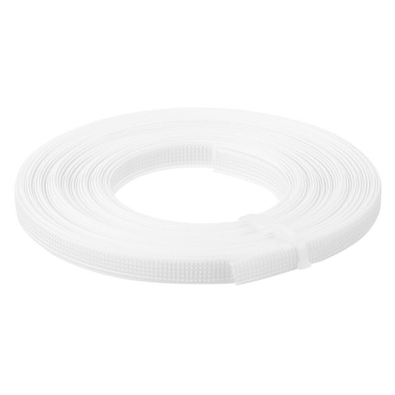 Uxcell Boning for Sewing, 1 Pack 10 Yards 8mm Polyester Low-Density Corset Boning for Wedding Dress, Bridal Gown(White)