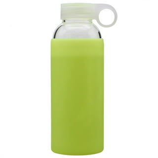 BETTER SILICONE Glass Water Bottle More,Custom logo and design, color of silicone  rubber bottle covers.glass bottles …