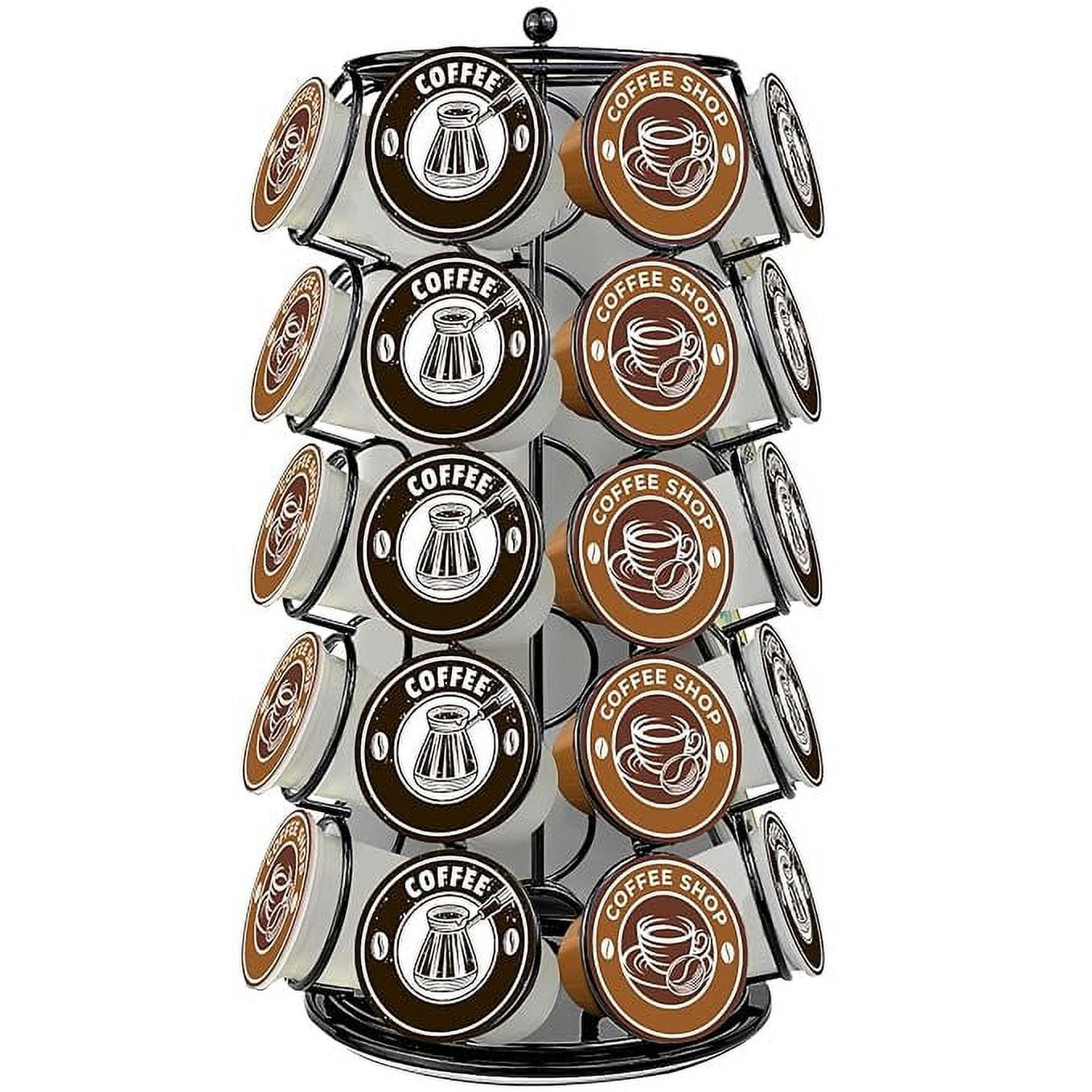 Bonison K Cups Holder, Coffee Pod Holder, Coffee Pod Carousel 35 Pack