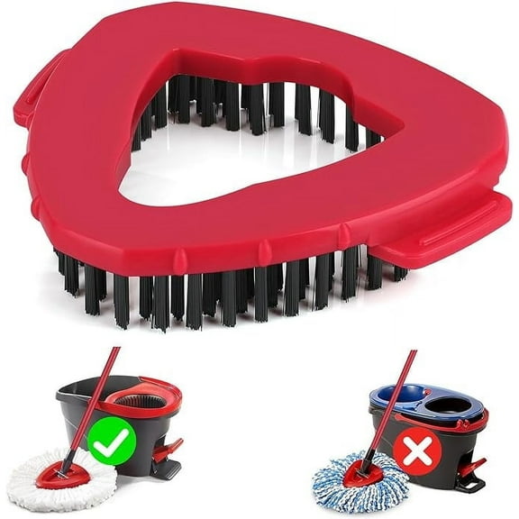 Bonison Rotating Scrub Mop Head Replacement Cleaning Brush