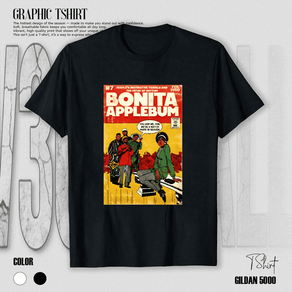 Bonita Applebum Vintage Hip Hop Ninety Nineties Music Fan Unisex T-Shirt V17791, up to size 5XL