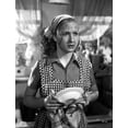 thumbnail image 1 of Bonita Granville on Checkered Maid Uniform Portrait Photo Print (8 x 10), 1 of 1