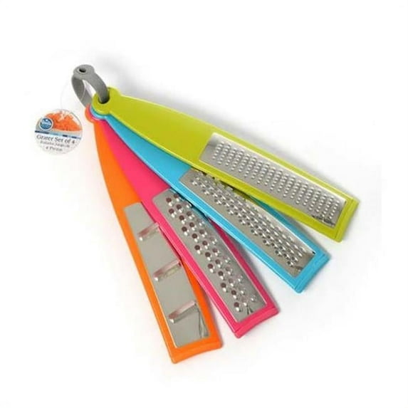 Bonita Home 2329847 Stainless Grater Set - 4 Piece - Case of 6