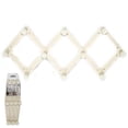 thumbnail image 1 of Bonita Home 2329863 10 Hook Almond Expandable Rack - Case of 48, 1 of 1