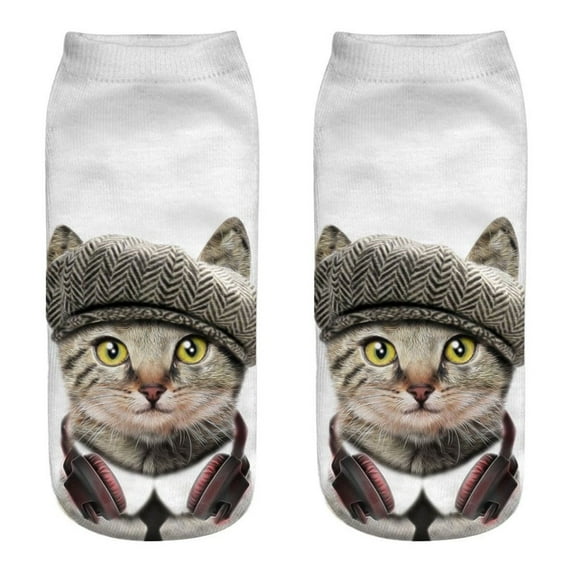 Bonixoom 1 Pair Socks for Women's Plus Summer Fashion Low-Cut Shaping Casual Socks Multicolor