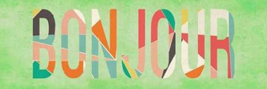Bonjour Canvas Art - SD Graphics Studio (8 x 24)